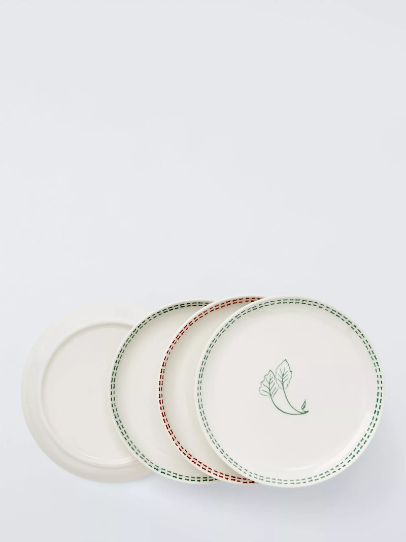 John Lewis Deliciously Ella 15cm plate set 4, imported from the UK