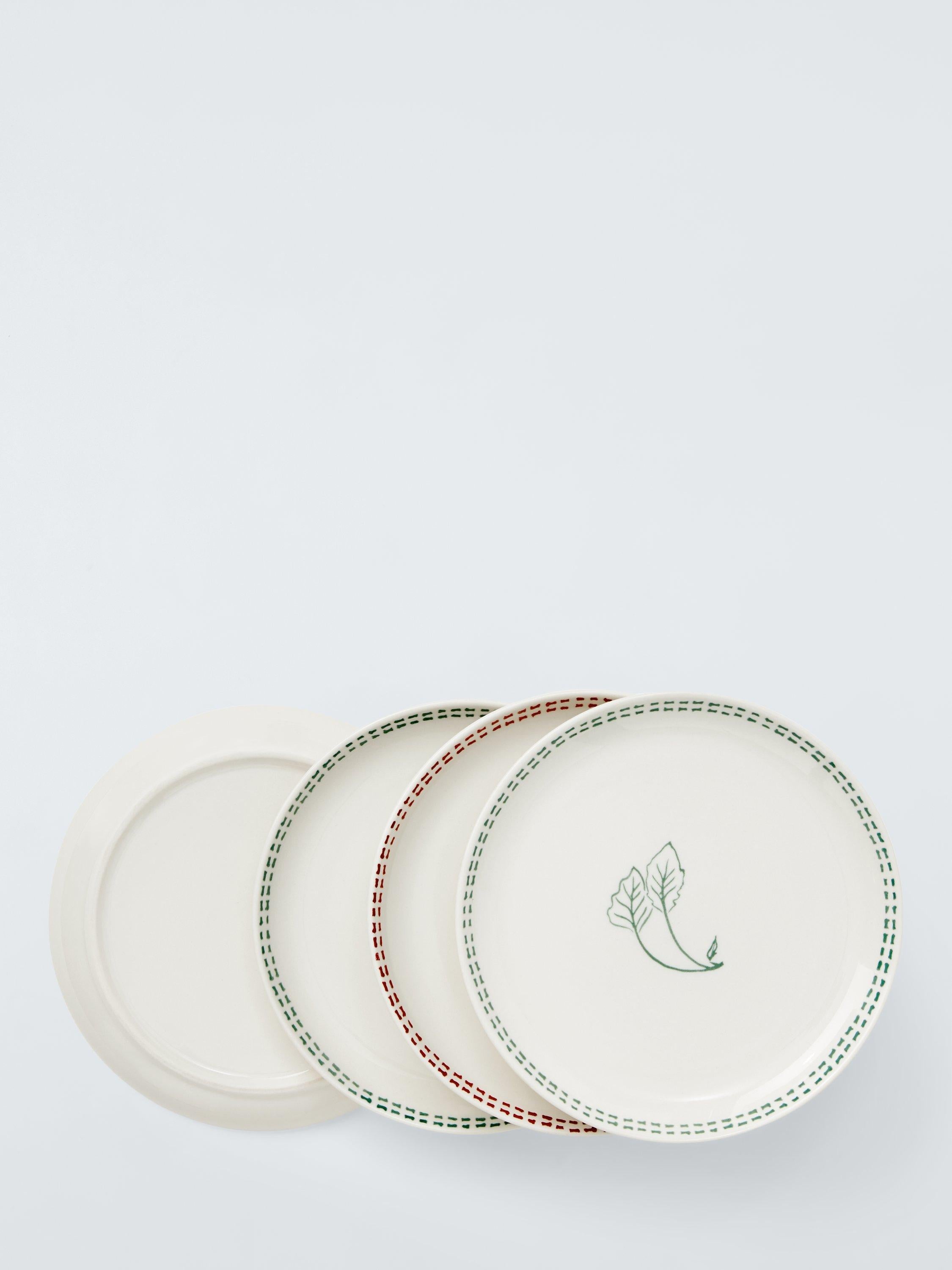 John Lewis Deliciously Ella 15cm plate set 4, imported from the UK