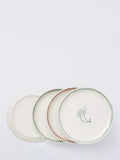 John Lewis Deliciously Ella 15cm plate set 4, imported from the UK