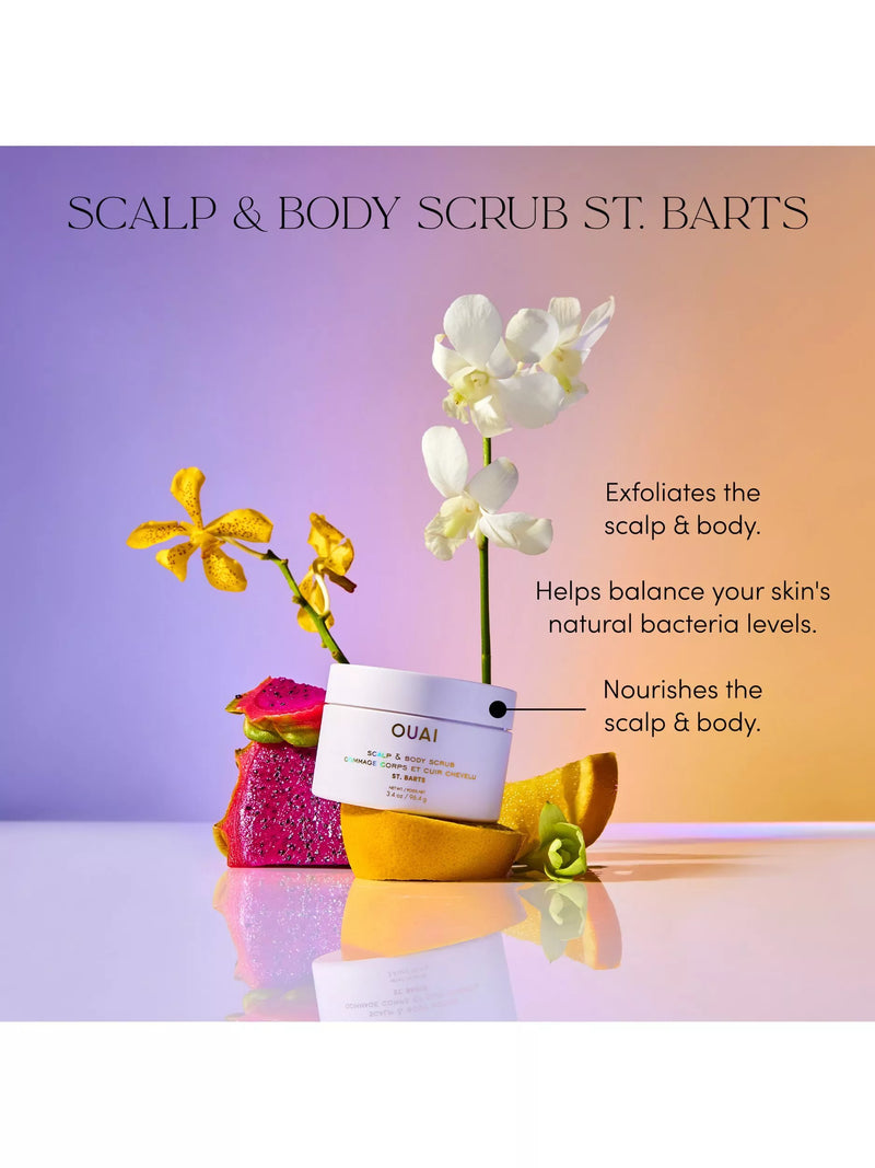 OUAI St. Barts scalp and body scrub 250g - British product