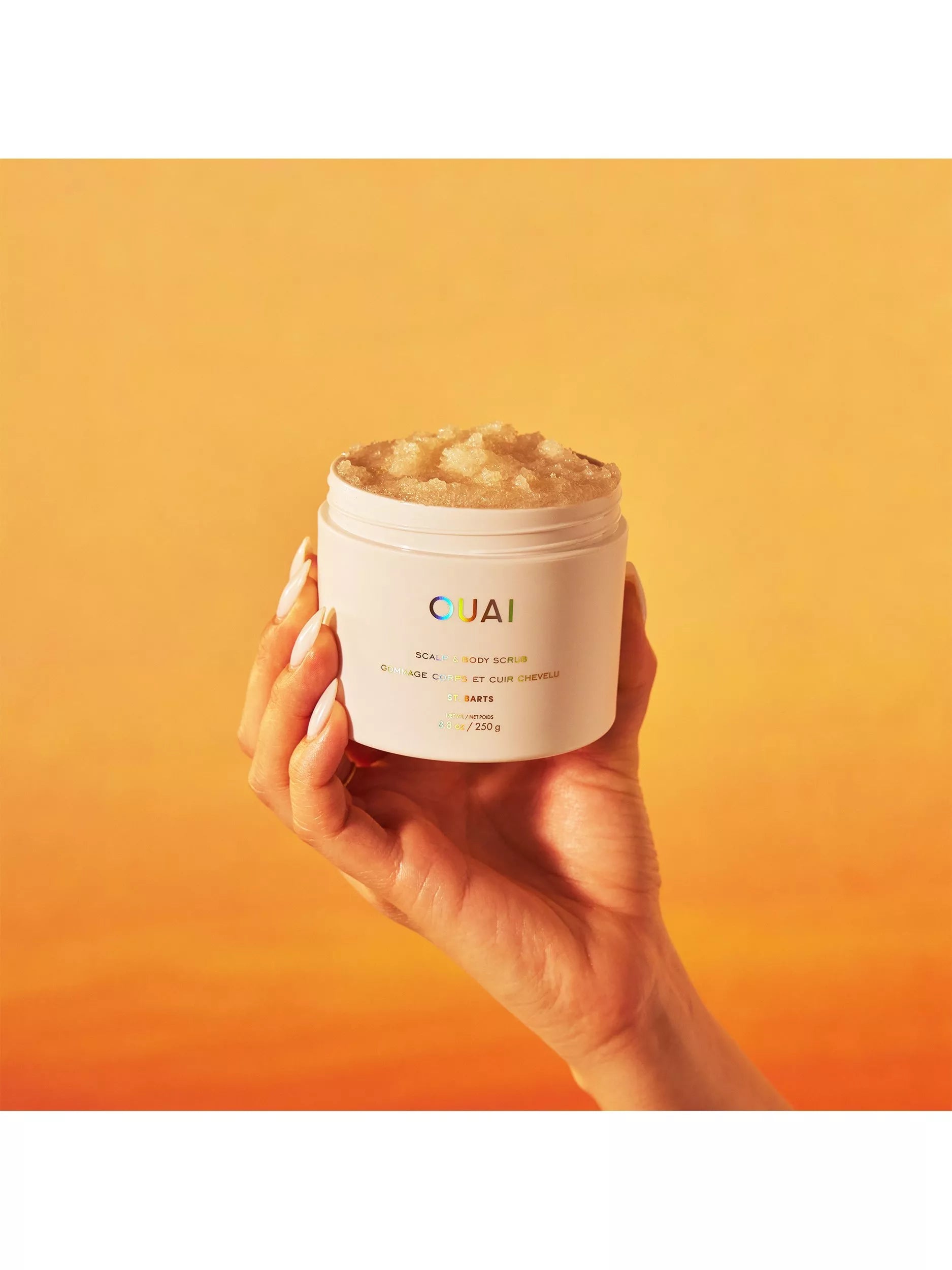 OUAI St. Barts scalp and body scrub 250g - British product