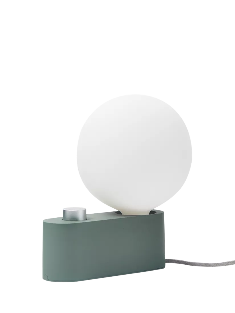 Tala Alumina olive green LED table lamp (British brand)
