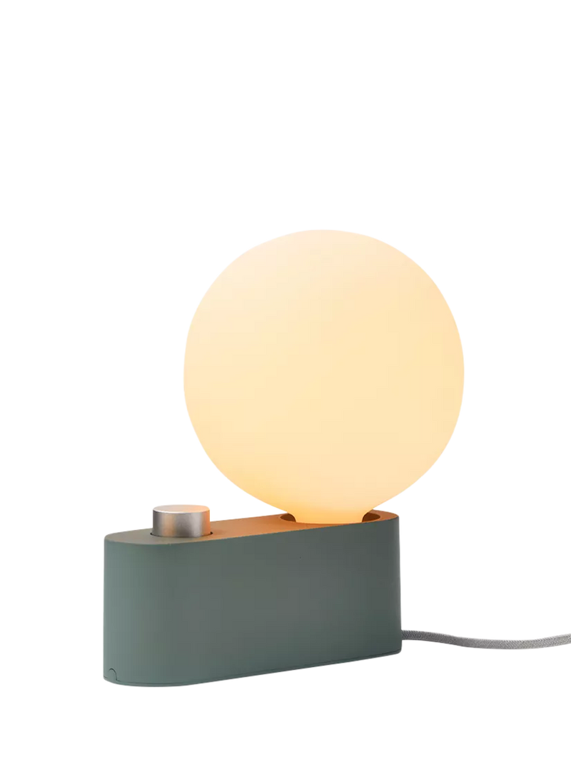 Tala Alumina olive green LED table lamp (British brand)