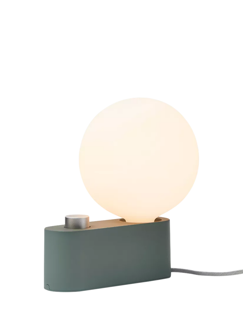 Tala Alumina olive green LED table lamp (British brand)