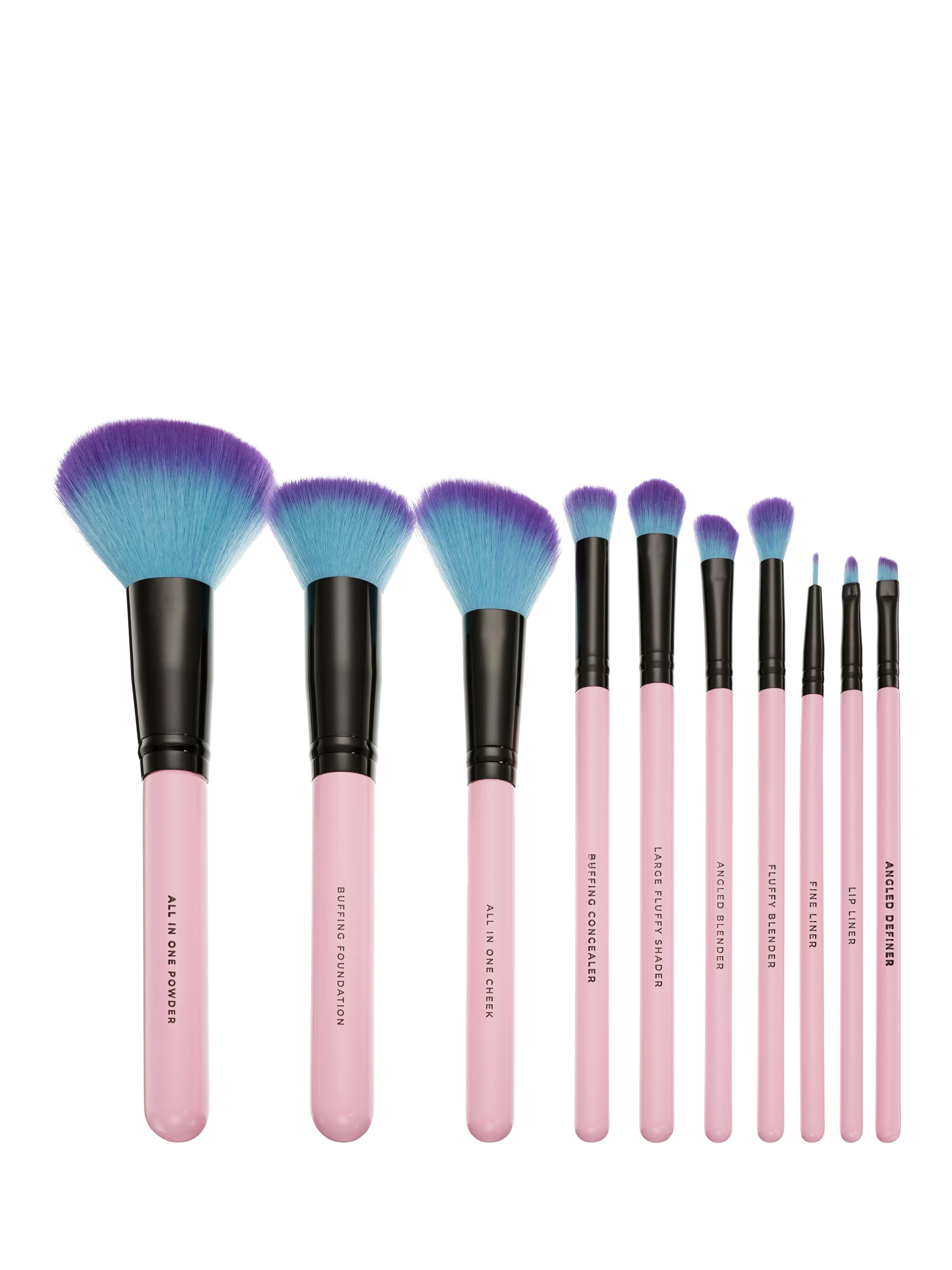Spectrum Essential 10-piece makeup brush set, imported from the UK