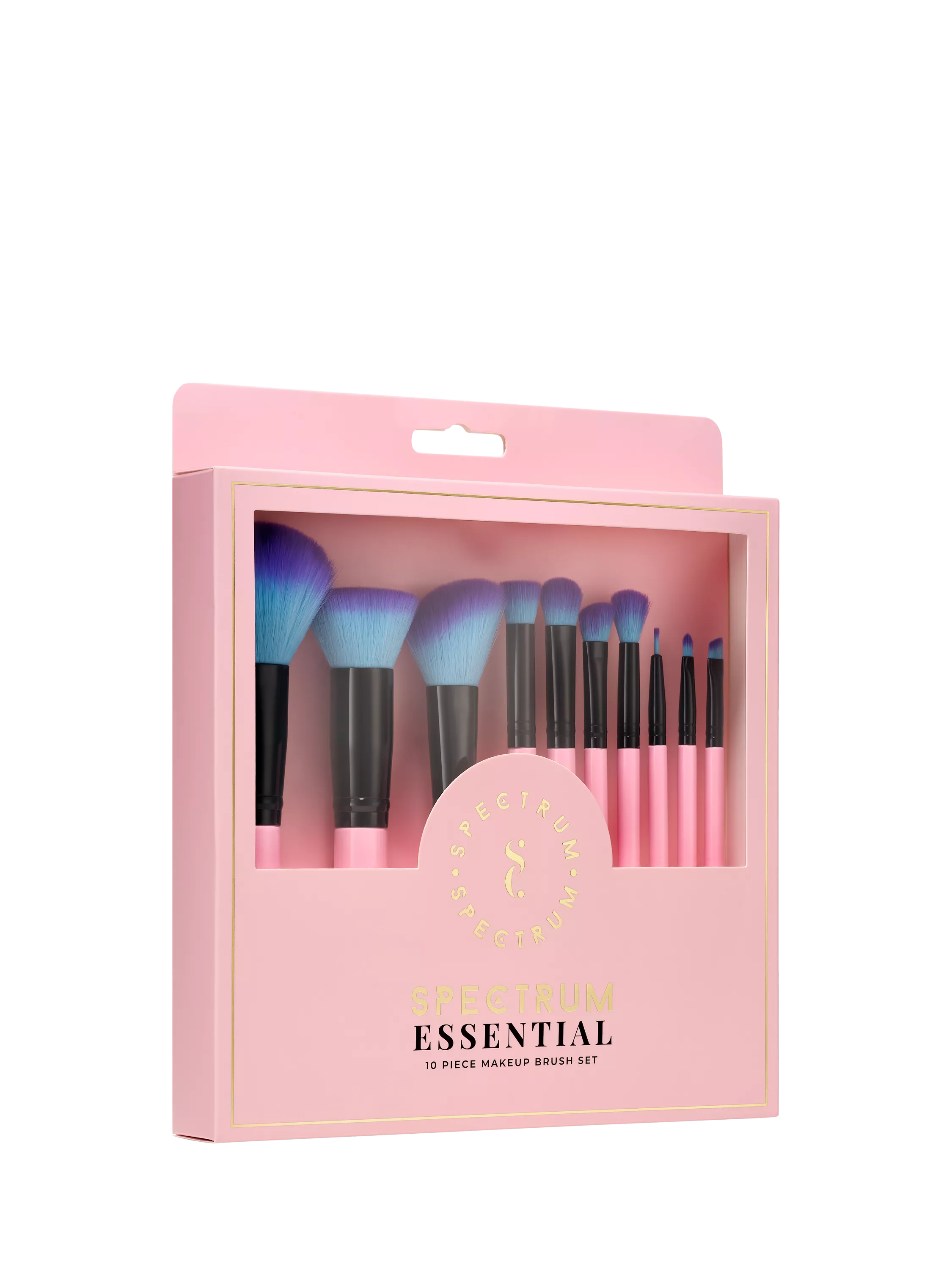 Spectrum Essential 10-piece makeup brush set, imported from the UK