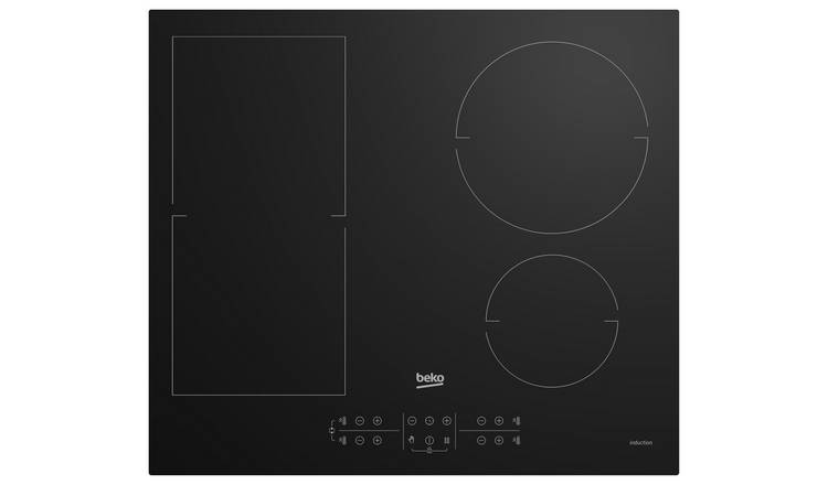 Beko Pro HII64201MT black induction hob 58cm x 51cm - British product