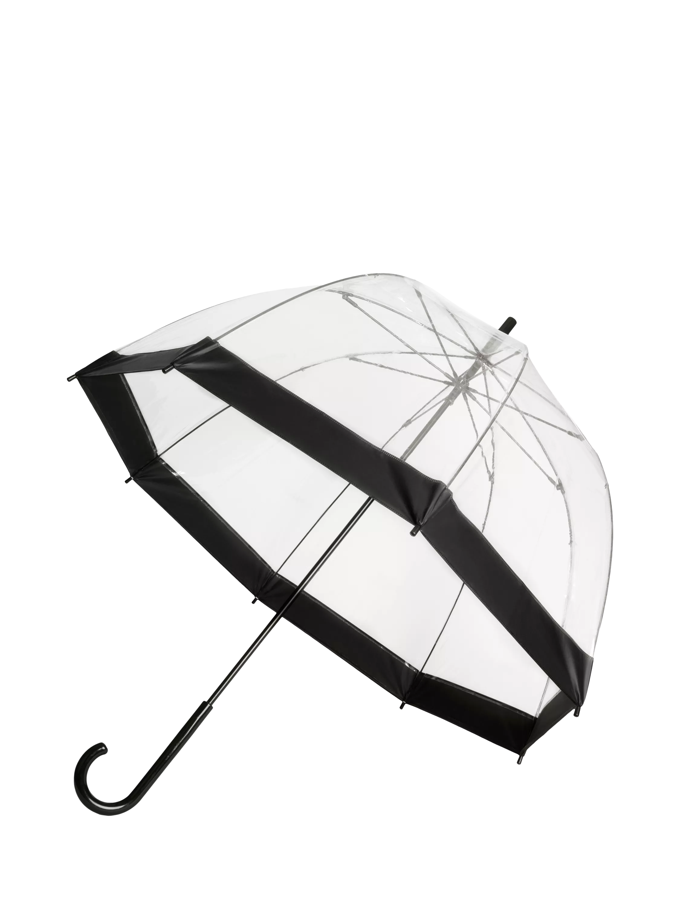 totes clear dome umbrella biodegradable PVC canopy - British product