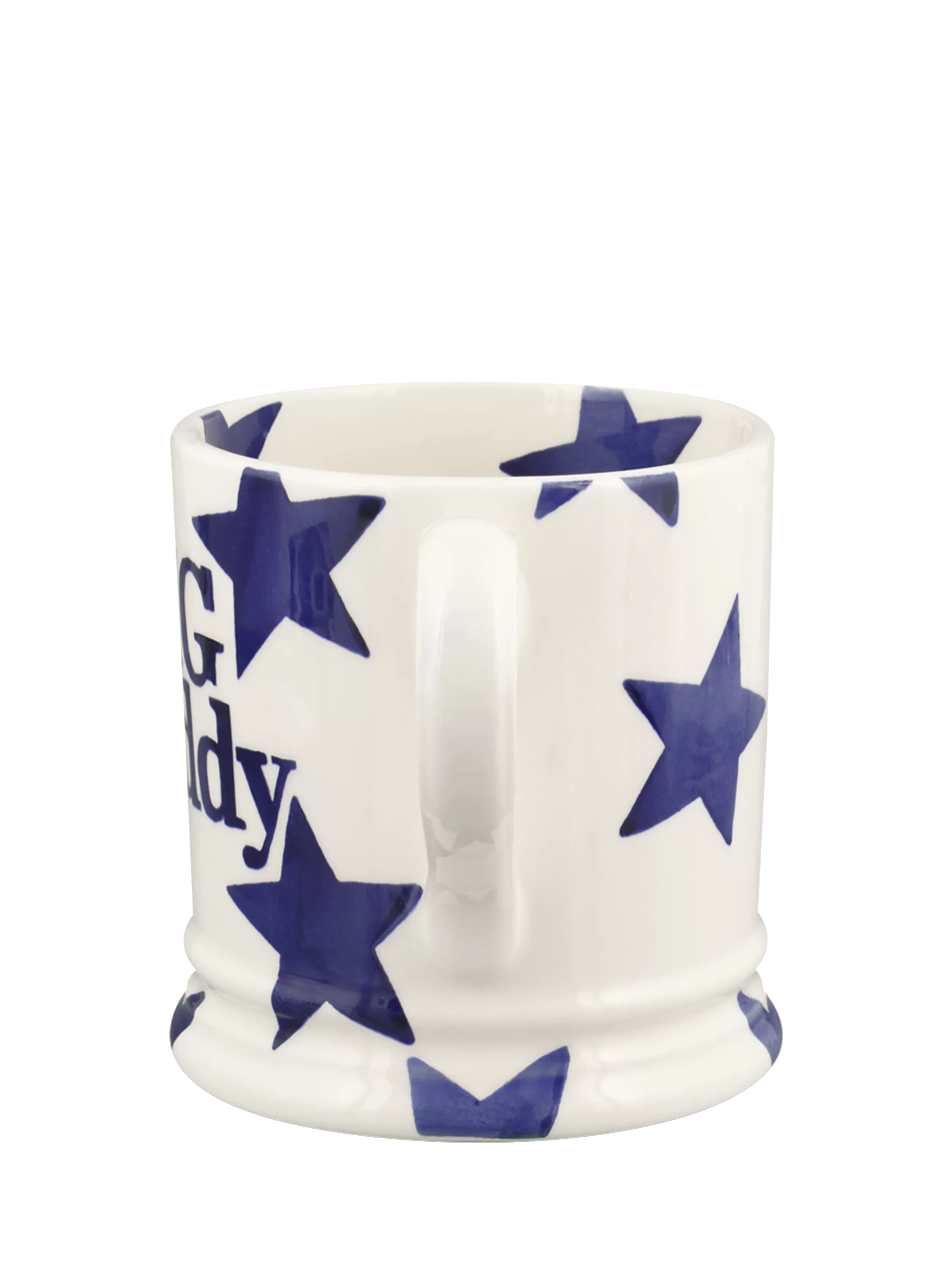Emma Bridgewater Blue Star Big Daddy mug 470ml, imported from the UK