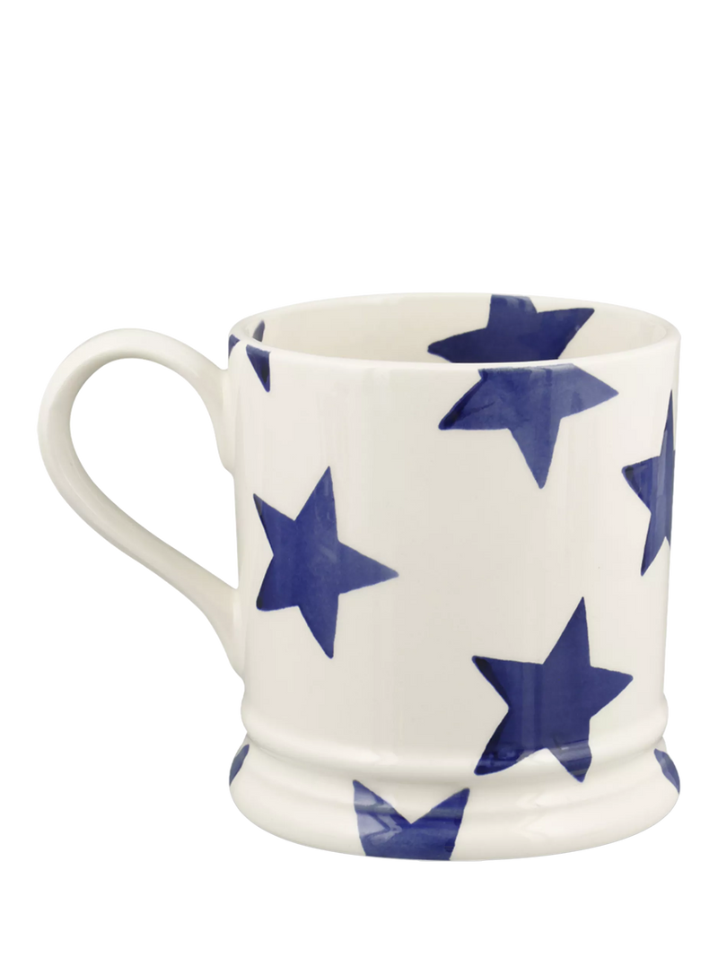 Emma Bridgewater Blue Star Big Daddy mug 470ml, imported from the UK