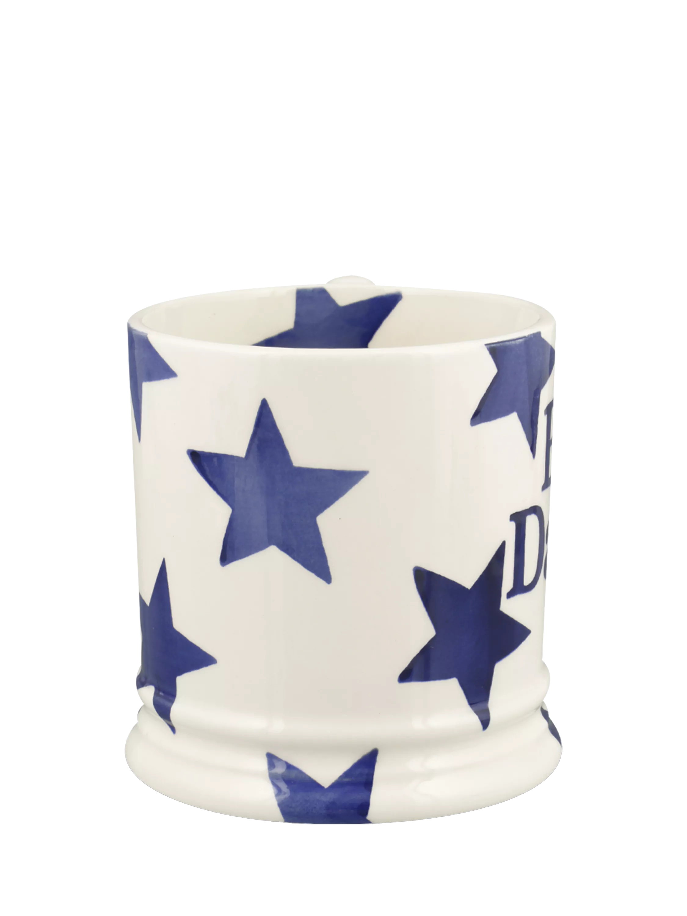 Emma Bridgewater Blue Star Big Daddy mug 470ml, imported from the UK