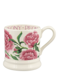 Emma Bridgewater earthenware mug pink peony floral 300ml - British product