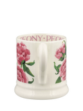 Emma Bridgewater earthenware mug pink peony floral 300ml - British product