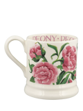 Emma Bridgewater earthenware mug pink peony floral 300ml - British product
