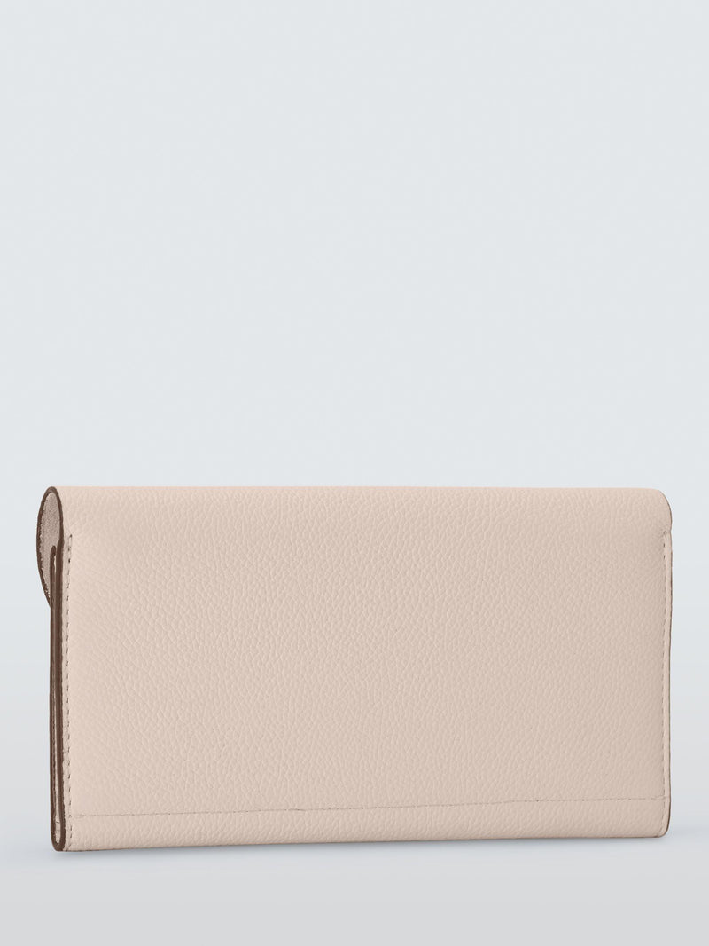John Lewis Ara leather flapover purse with card slots - British product