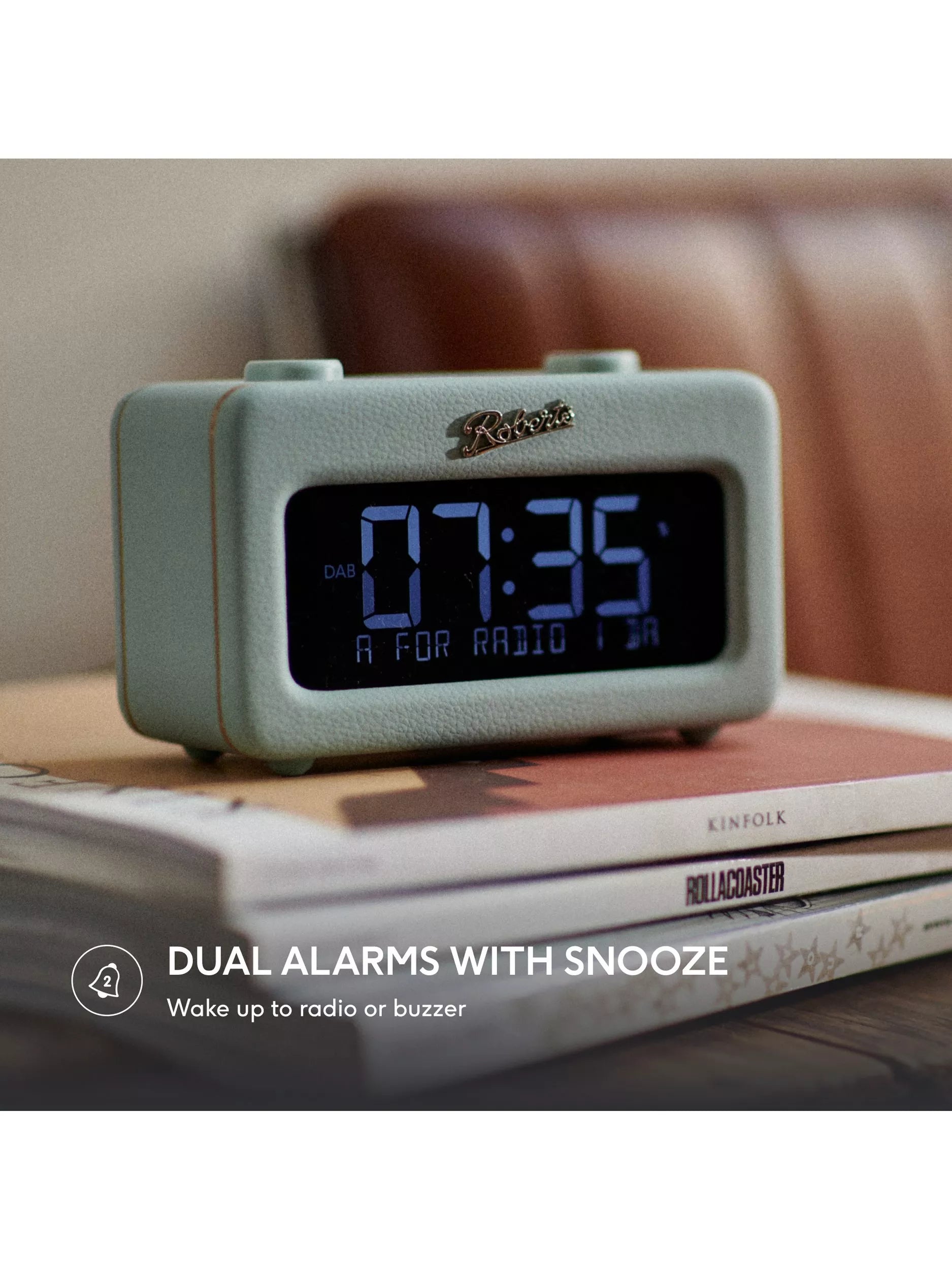 Roberts Revival Rest alarm clock radio, UK version