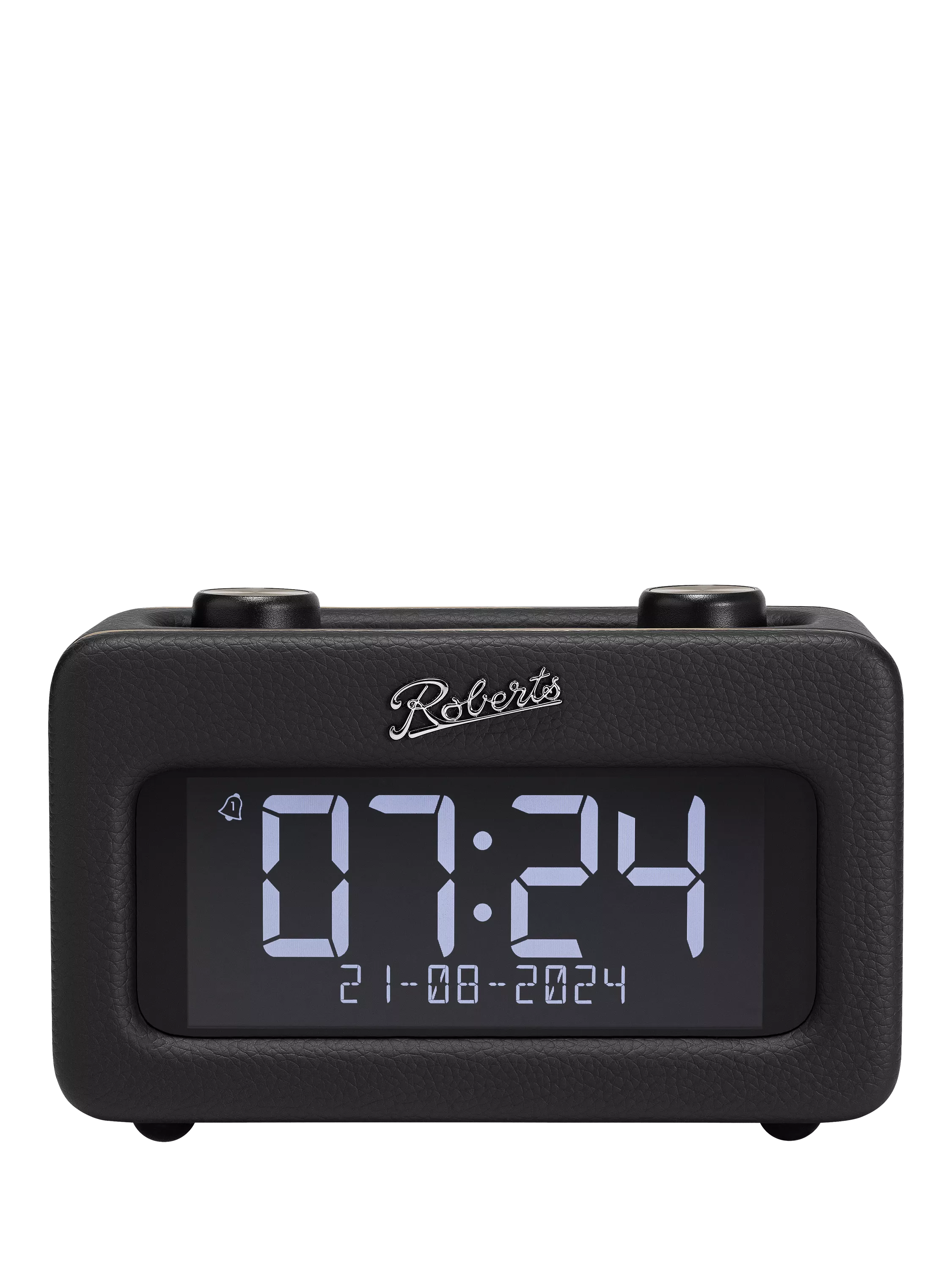 Roberts Revival Rest DAB/DAB+/FM Bluetooth Bedside Clock Radio, Black