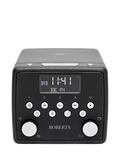 Roberts Sound49 DAB/DAB+/FM/CD Bluetooth Clock Radio, Black