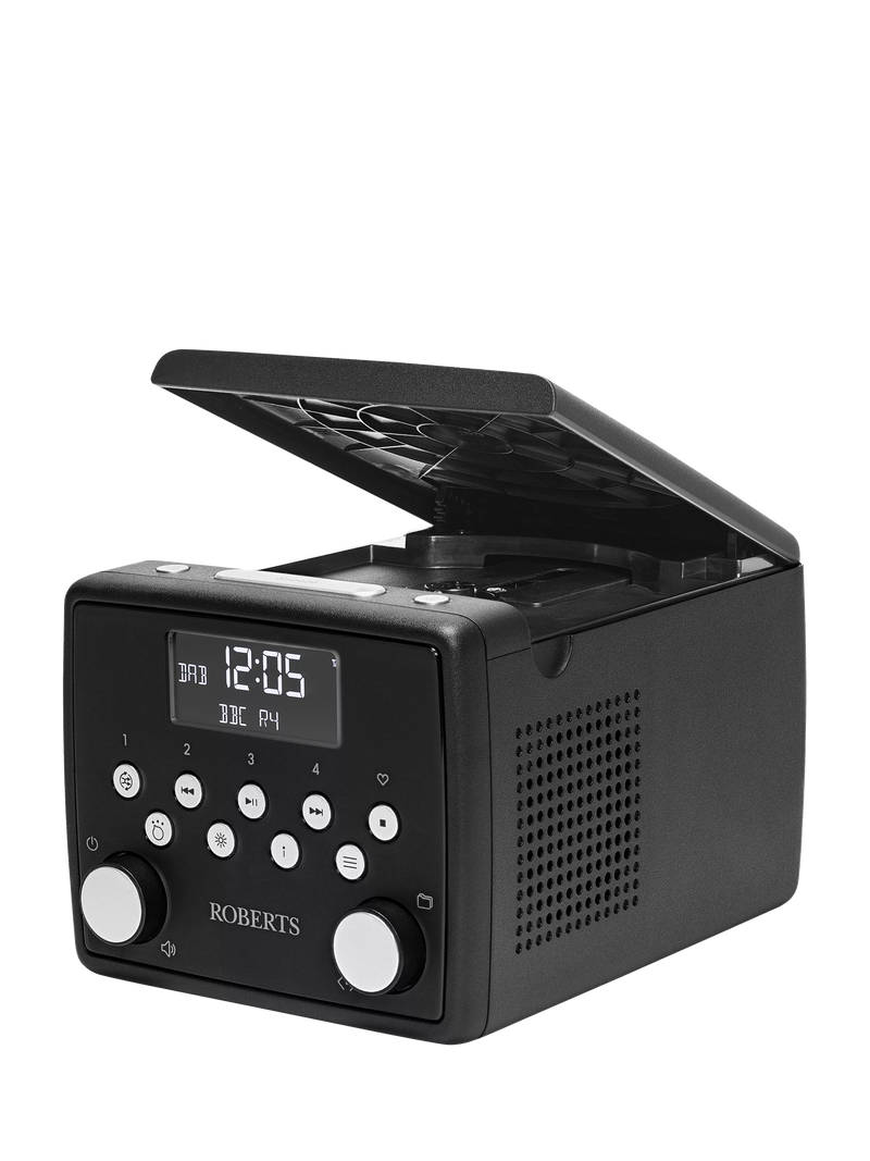 Roberts Sound49 clock radio black, UK version