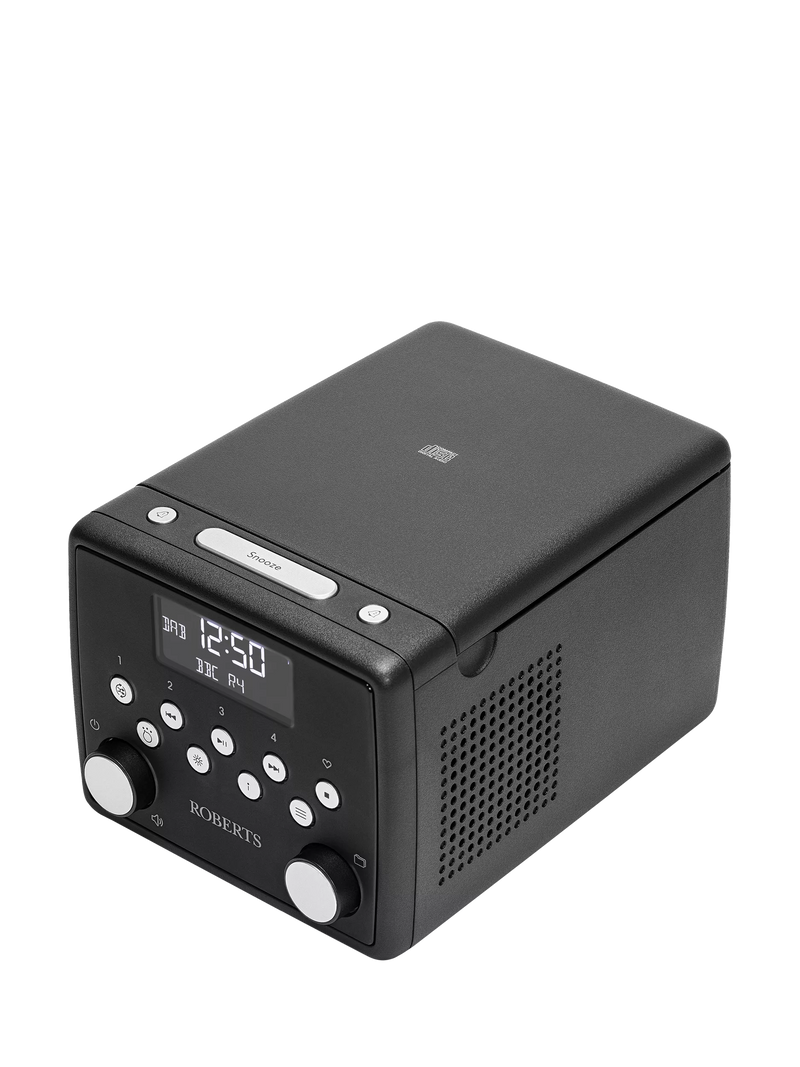Roberts Sound49 clock radio black, UK version