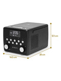 Roberts Sound49 Radiowecker schwarz, UK-Version