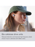 Bowers & Wilkins Pi6 noise cancelling earbuds Cloud Grey, imported from the UK