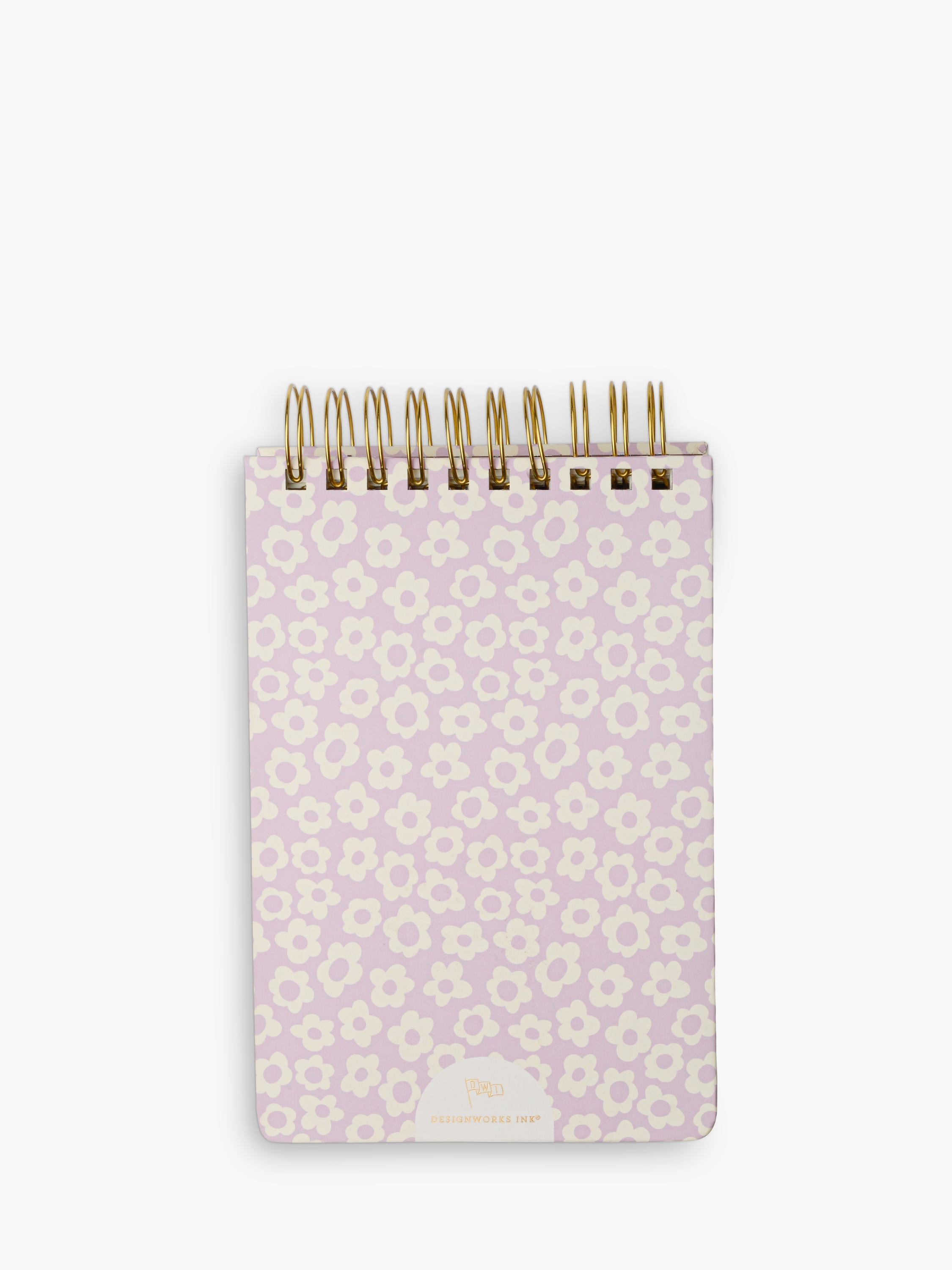 DesignWorks Ink large chunky notebook pink (British brand)