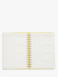 DesignWorks Ink multi-design wirebound journal with hardback cover - British product