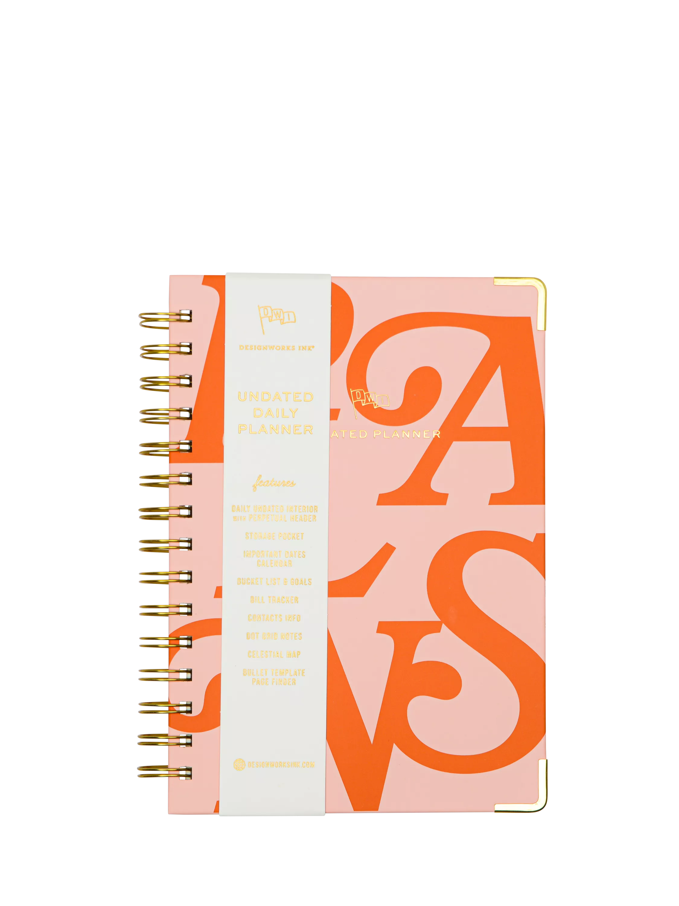 DesignWorks Ink hardback planner Multi - British product