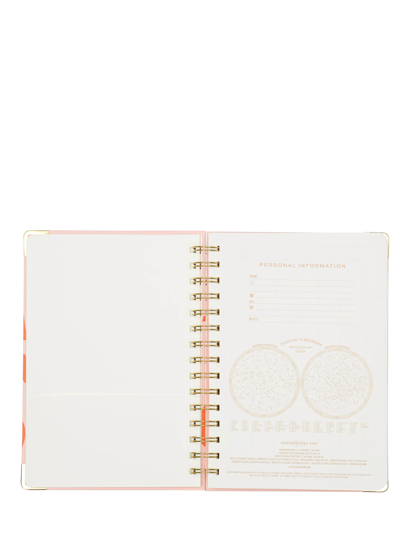 DesignWorks Ink hardback planner Multi - British product