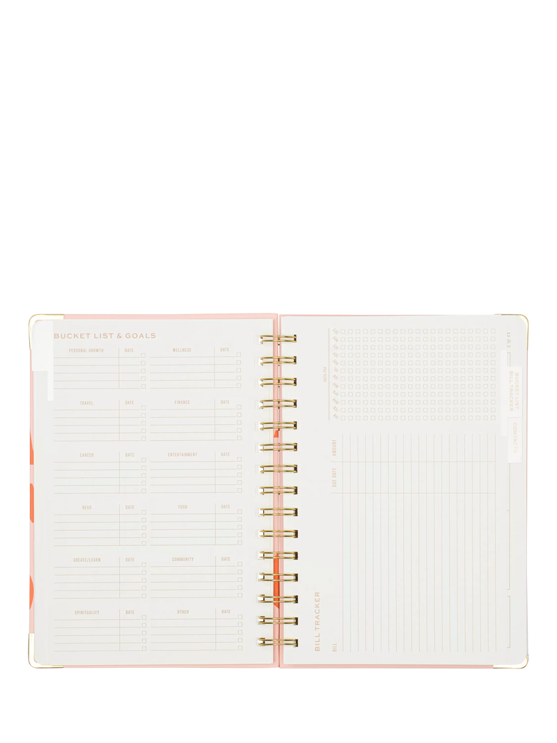 DesignWorks Ink hardback planner Multi - British product