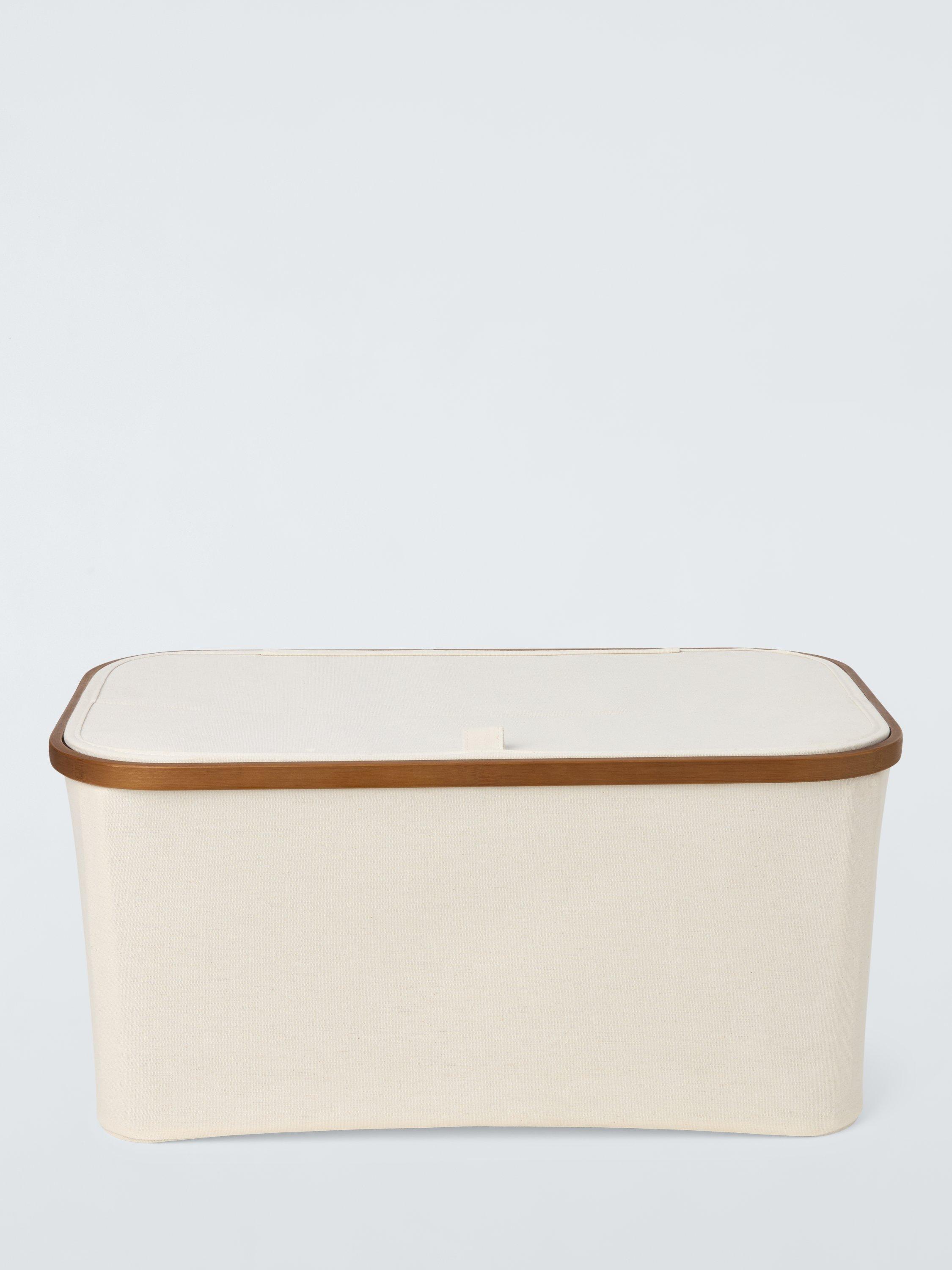 John Lewis bamboo storage basket 25x53x33cm (British brand)