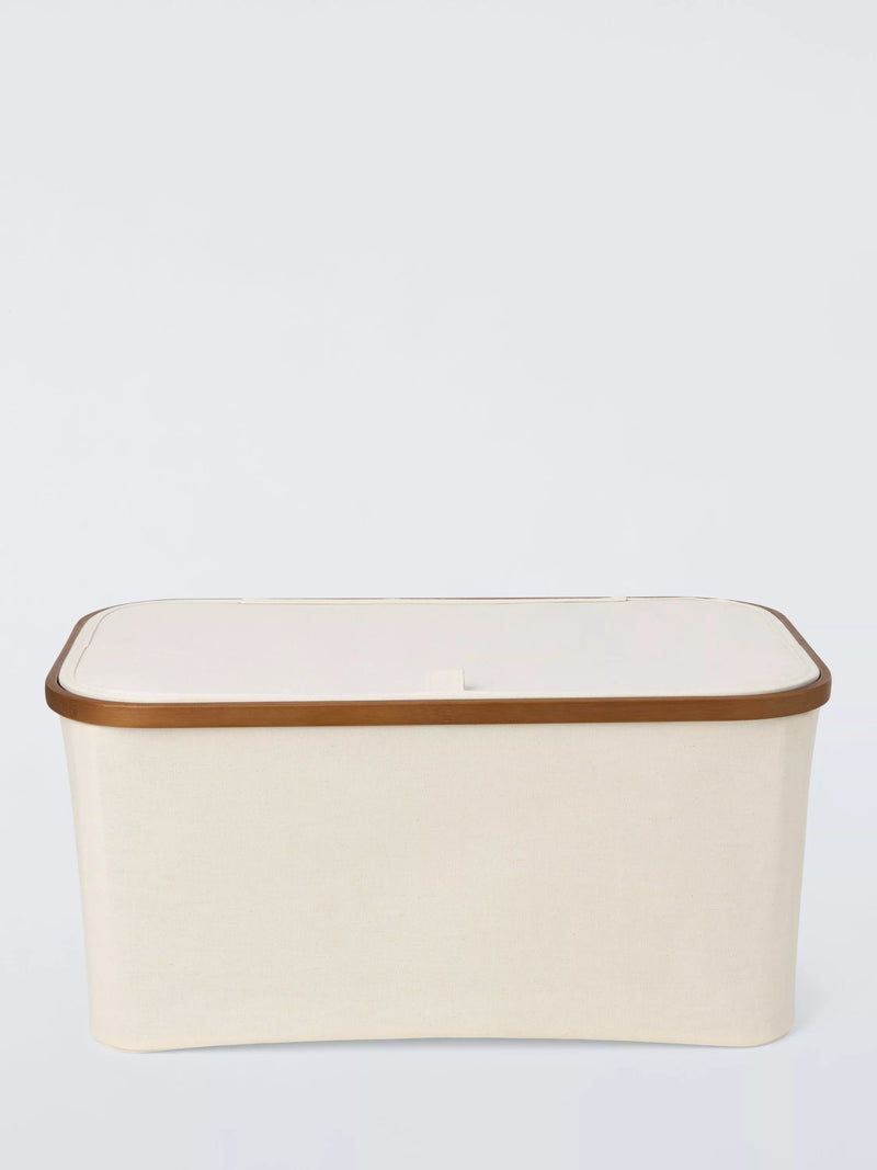 John Lewis bamboo storage basket 25x53x33cm (British brand)