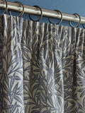 William Morris At Home Weiden-Vorhänge Indigoblau Paar 168x137cm - Britisches Produkt