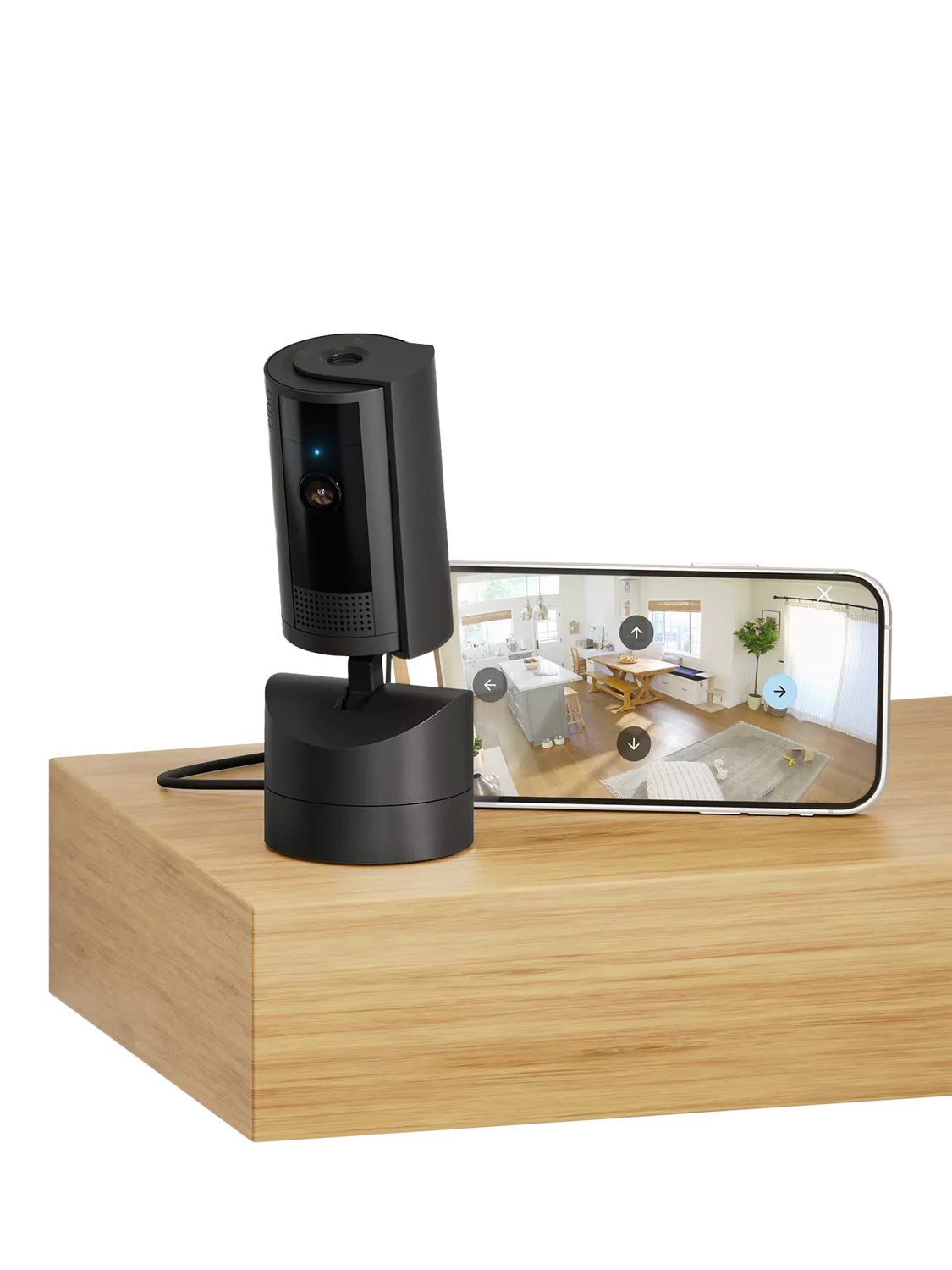 Ring Pan-Tilt Indoor Cam security camera, imported from the UK
