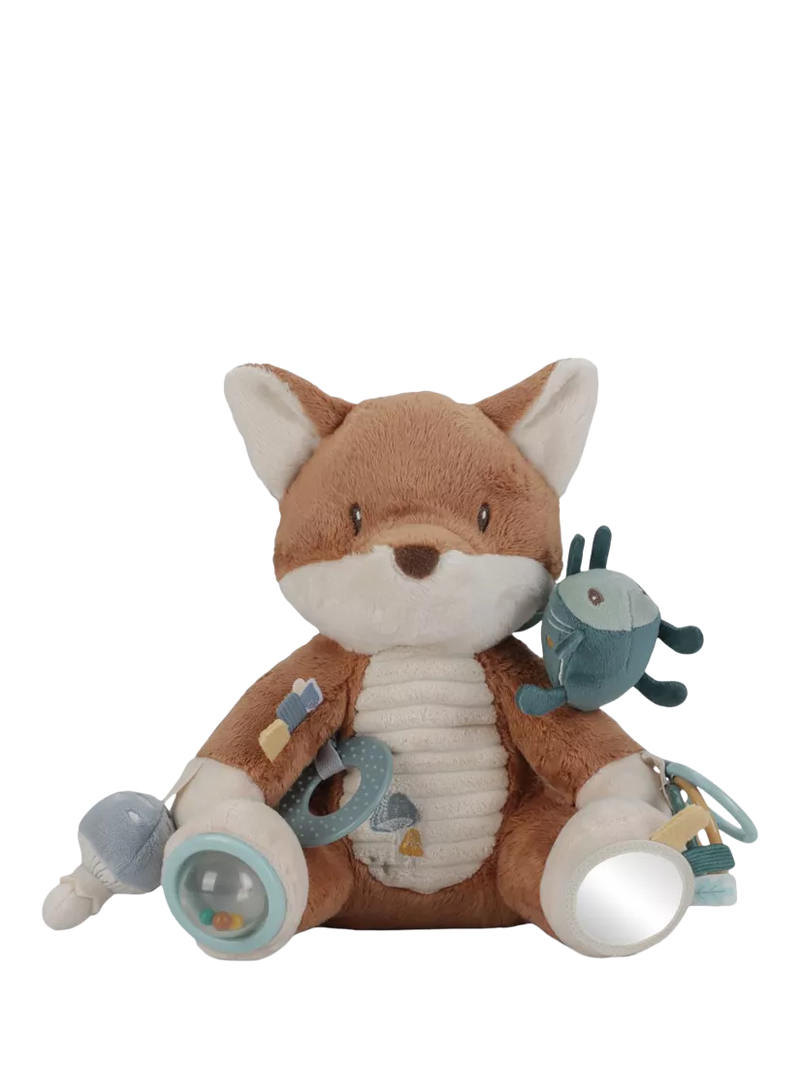 Fox Soft Activity Toy with Interactive Sensory Features