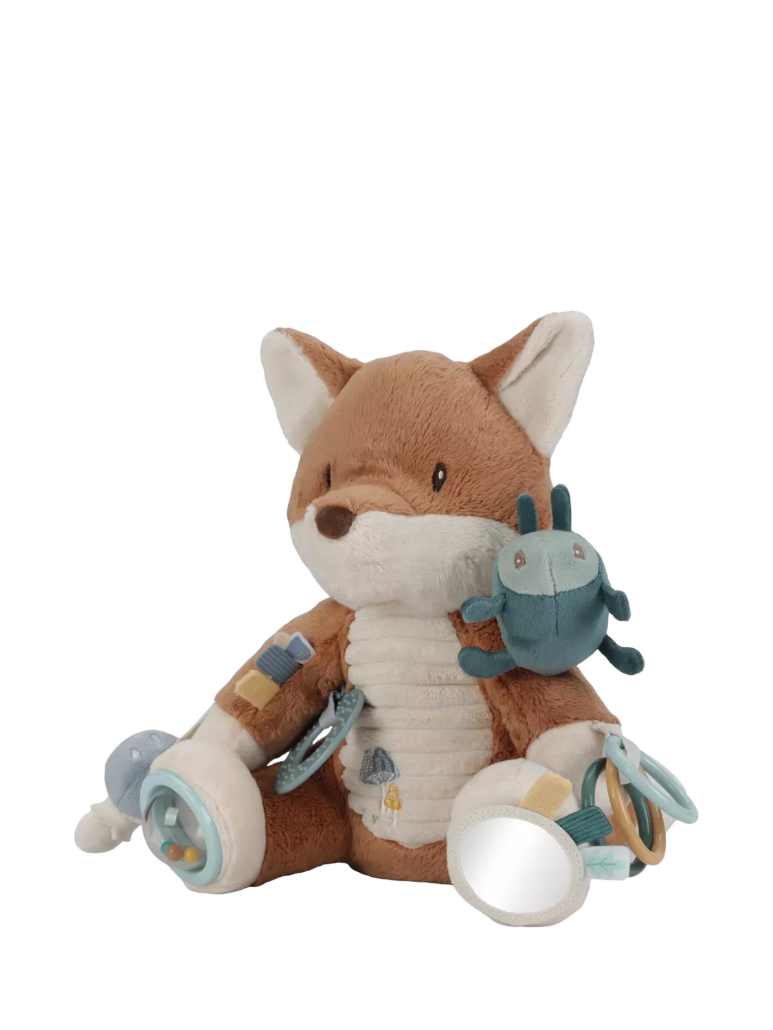 Fox Soft Activity Toy with Interactive Sensory Features