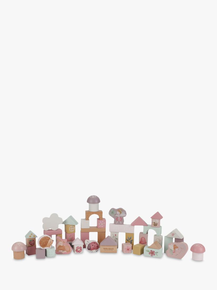 Little Dutch Fairy Garden Wooden Blocks 50 pieces, UK version