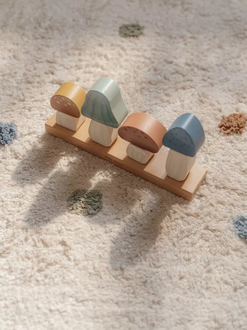 Little Dutch stacking forest puzzle FSC-certified wood - British product