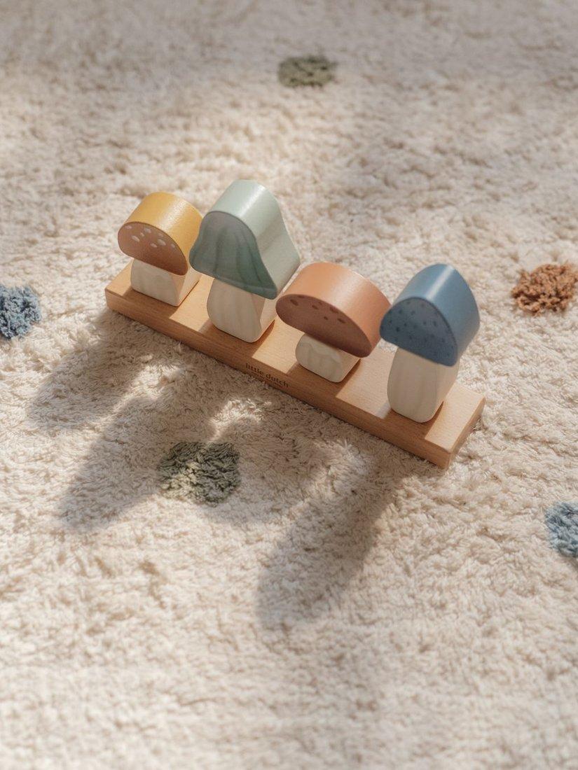 Little Dutch stacking forest puzzle FSC-certified wood - British product