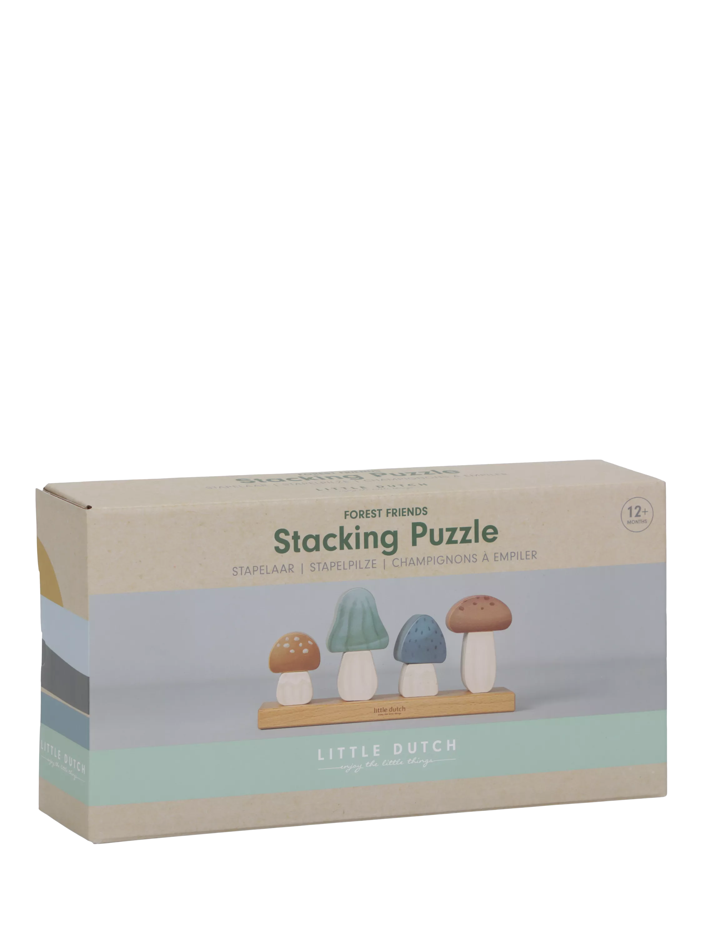 Little Dutch stacking forest puzzle FSC-certified wood - British product
