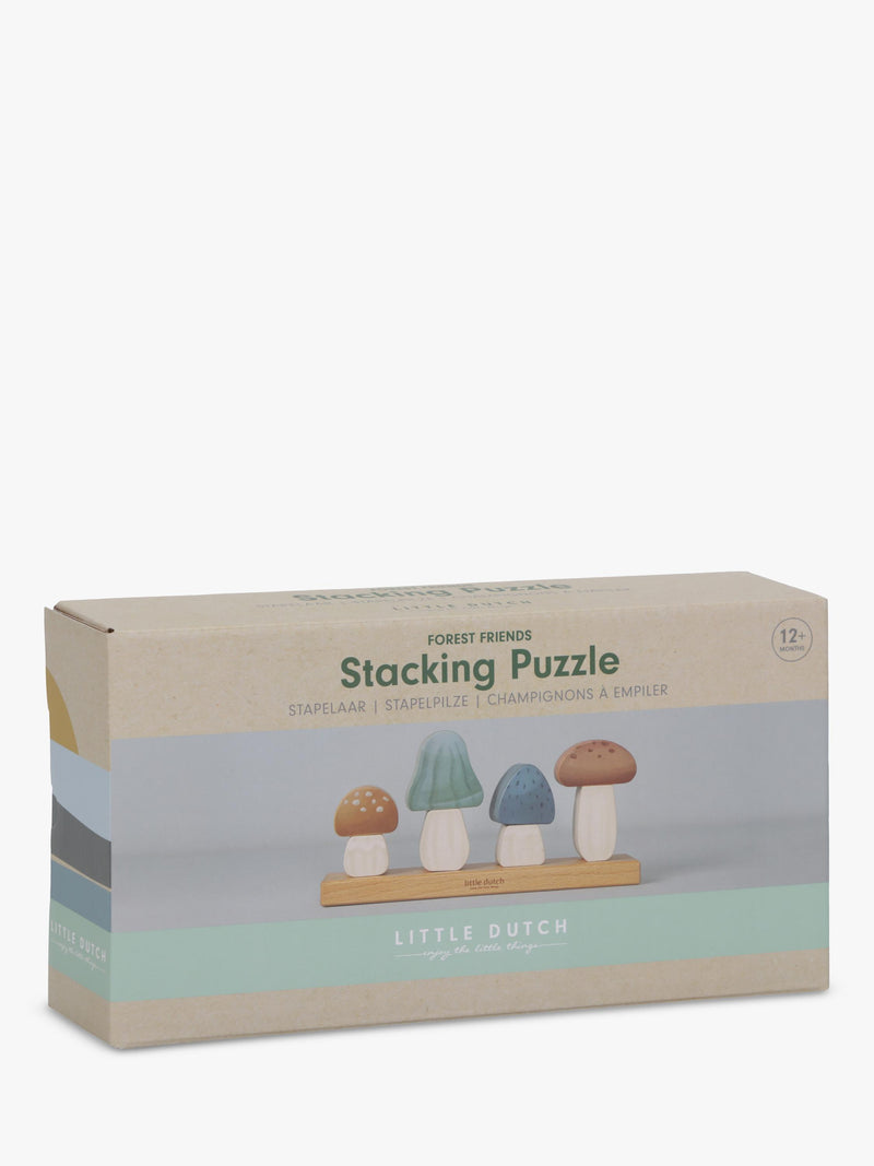 Little Dutch stacking forest puzzle FSC-certified wood - British product
