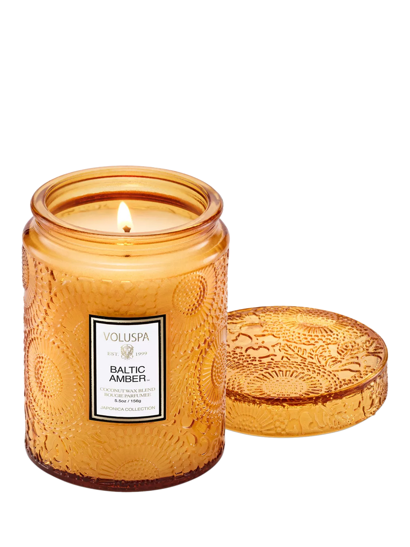 Voluspa Baltic Amber jar scented candle 156g (British brand)