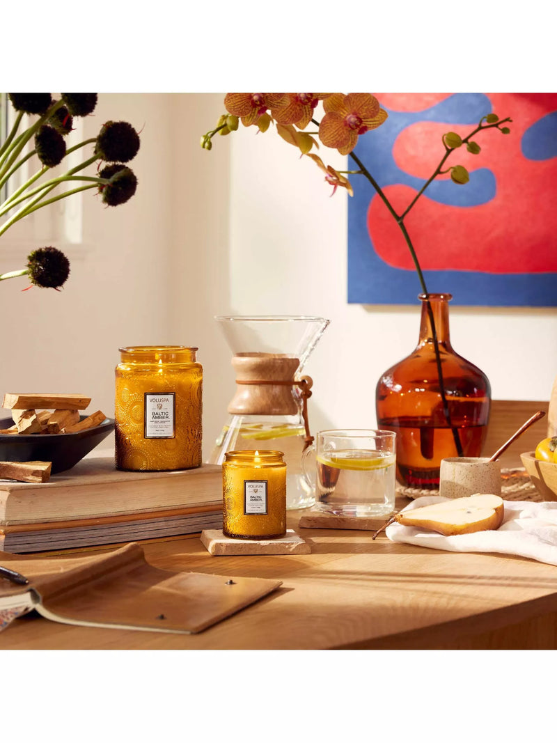 Voluspa Baltic Amber jar scented candle 156g (British brand)