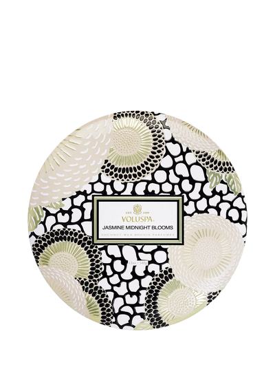 Bougie parfumée Voluspa Jasmine Mid Bloom à trois mèches 340g