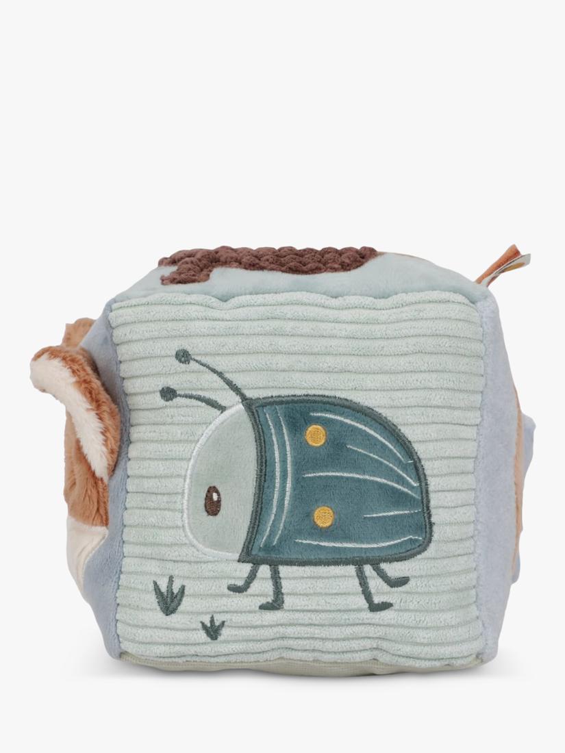 Little Dutch Forest Friends soft activity cube 14cm (British brand)