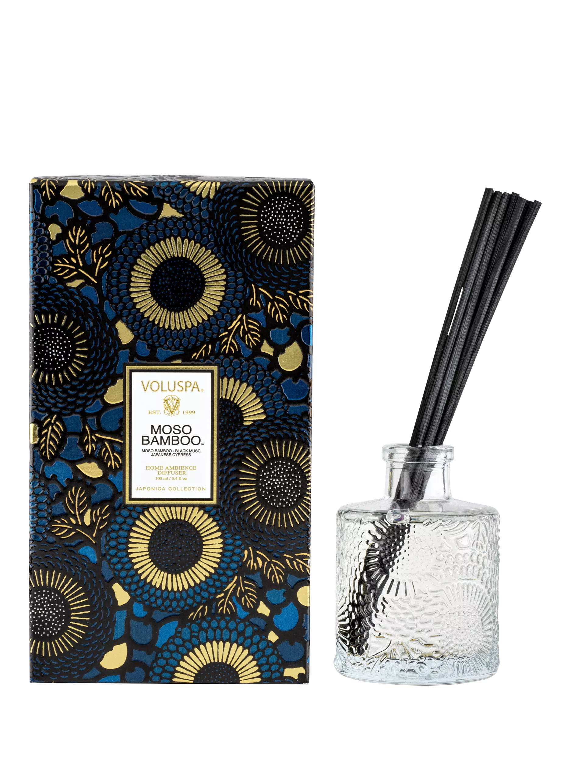 Voluspa Moso Bamboo Reed Diffuser 100ml (British brand)