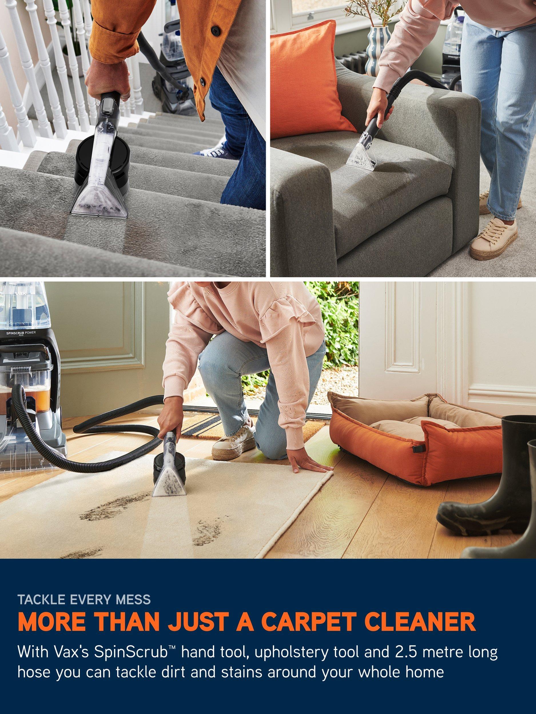 Vax SpinScrub Power Plus carpet cleaner, British brand