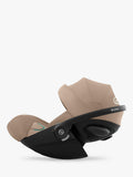 Cybex rotating baby car seat in almond beige for babies 40-87cm - British product