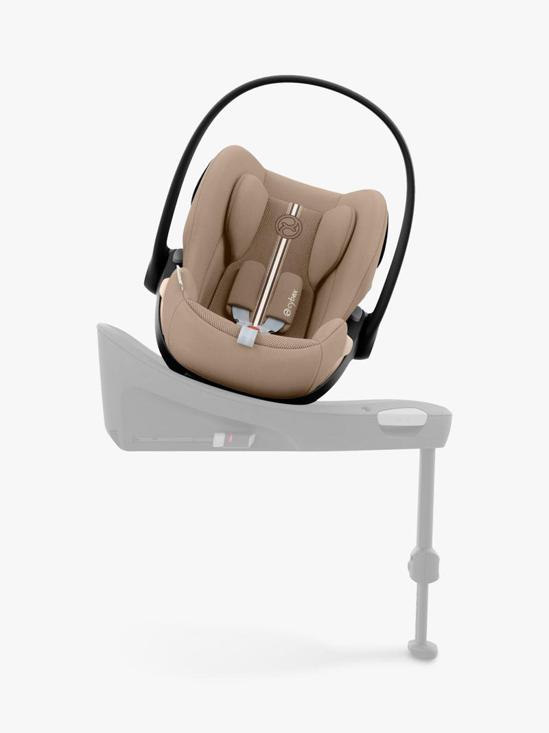 Cybex rotating baby car seat in almond beige for babies 40-87cm - British product